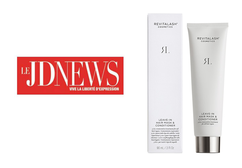Leave-In Hair Mask & Conditioner de RevitaLash® Cosmetics paru dans Le JDNews - Avril 2026 